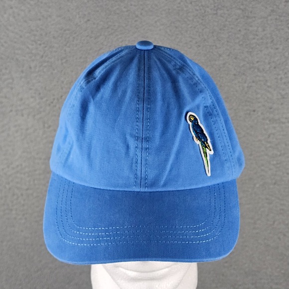Jimmy Buffett Margaritaville Parrot Strapback Adjustable Hat Cap Men Women Blue - Picture 1 of 9